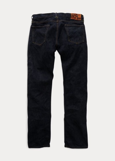 Men's Ralph Lauren Slim-Fit Once-Washed Jeans | 485609ABC